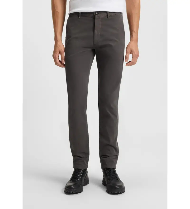 per uomo 50510933 Pantaloni chino grigi slim (29/32), Casual, Grigio, Cotone