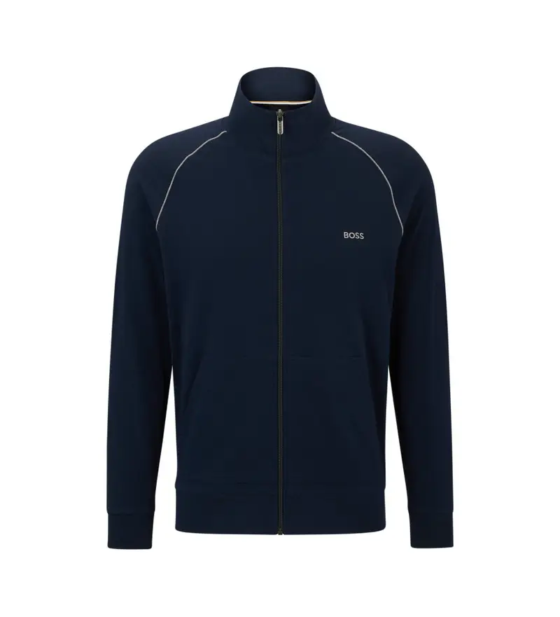 per uomo 50515366 Giacca mix&match blu scuro (M), Casual, Homewear, Cotone, Navy