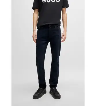per uomo 50517493 Jeans extra slim fit in denim stretch blu navy (30/32), Casual, Cotone Nero
