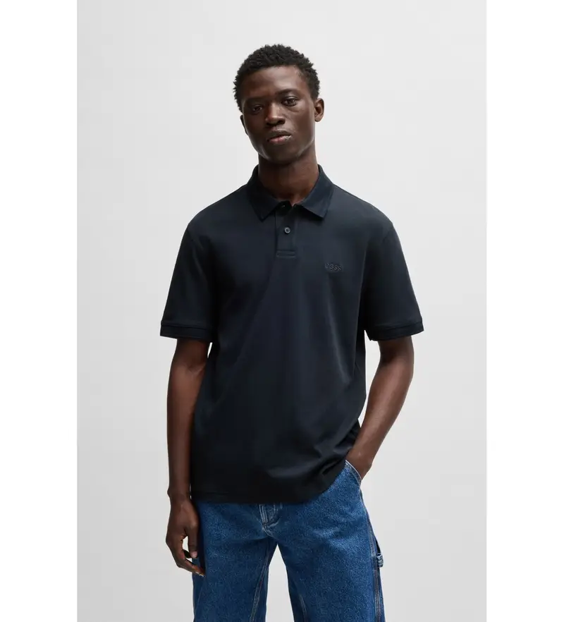 Boss Polo Uomo Blu 4044195