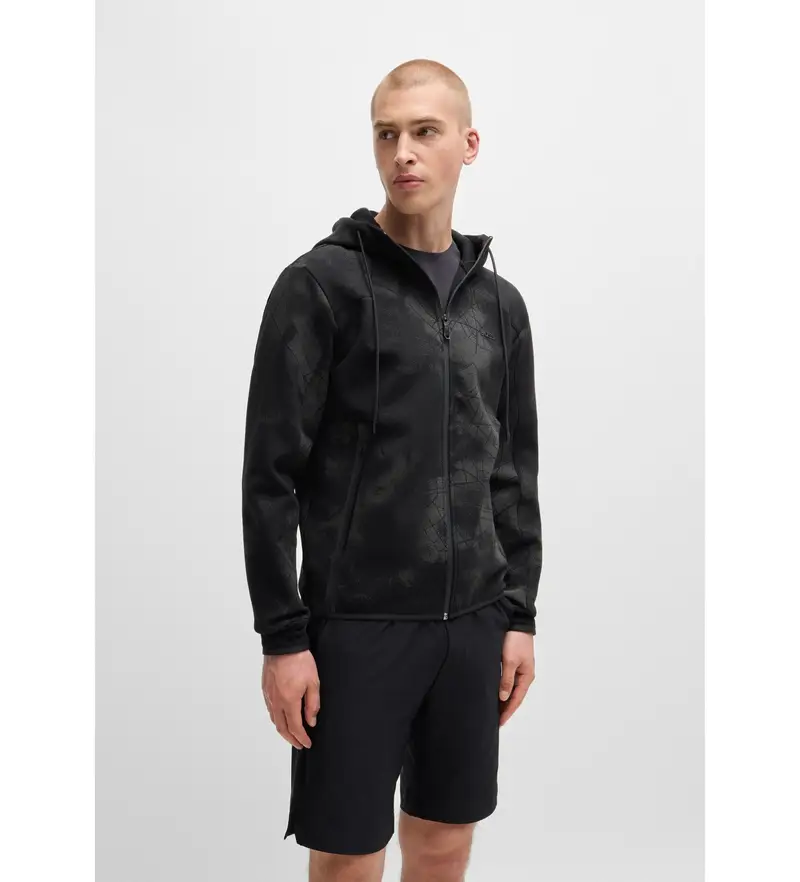 per uomo 50523369 Felpa nera Savion (XL), Nero, Casual, Cotone, Manica lunga