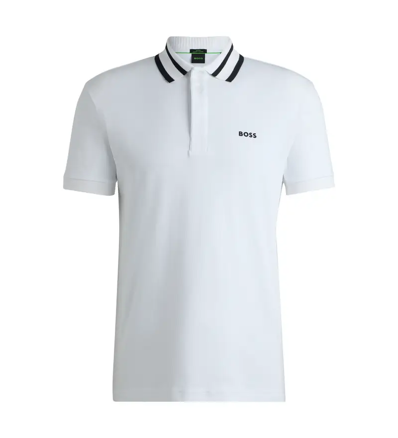 Boss Polo Uomo Bianco 4037374