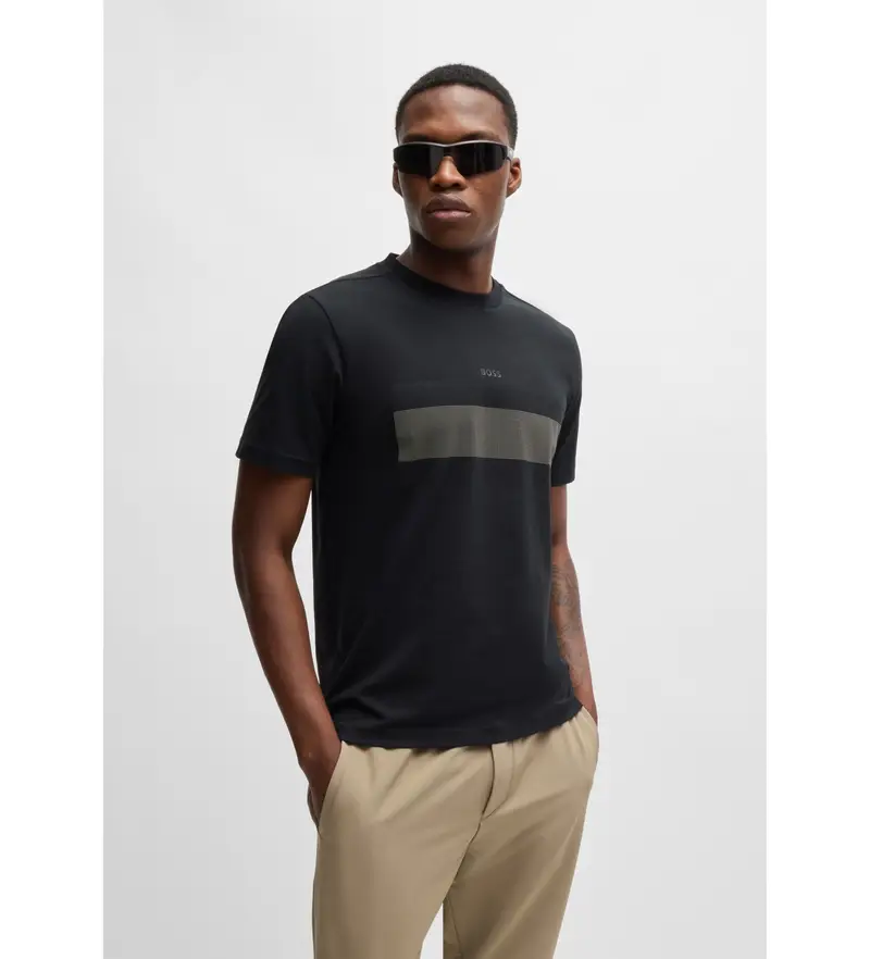 Boss T-shirt Uomo Nero 4055290