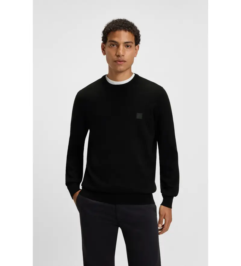 per uomo 50527583 Maglione nero Kanovano (S), Casual, Poliestere