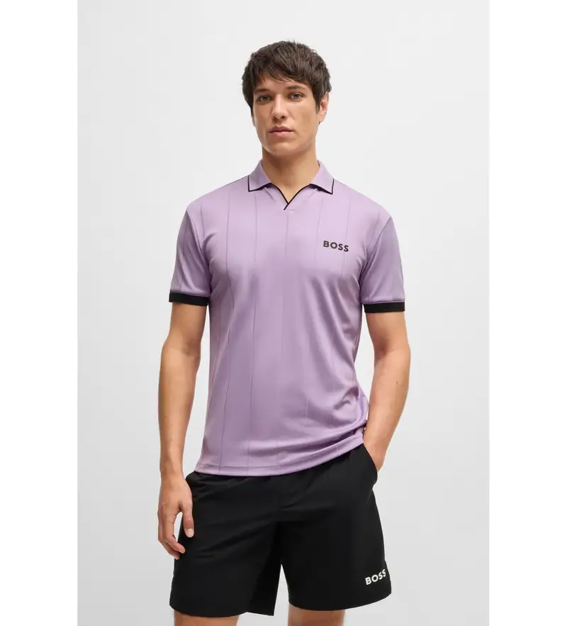 Boss Polo Uomo Viola 2943605