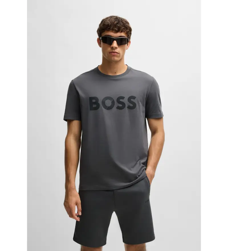 Boss T-shirt Uomo Grigio 4049057