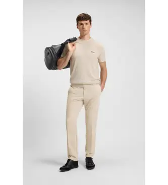per uomo 50534303 Pantaloni beige Commuter Slim (54), Casual, Poliestere