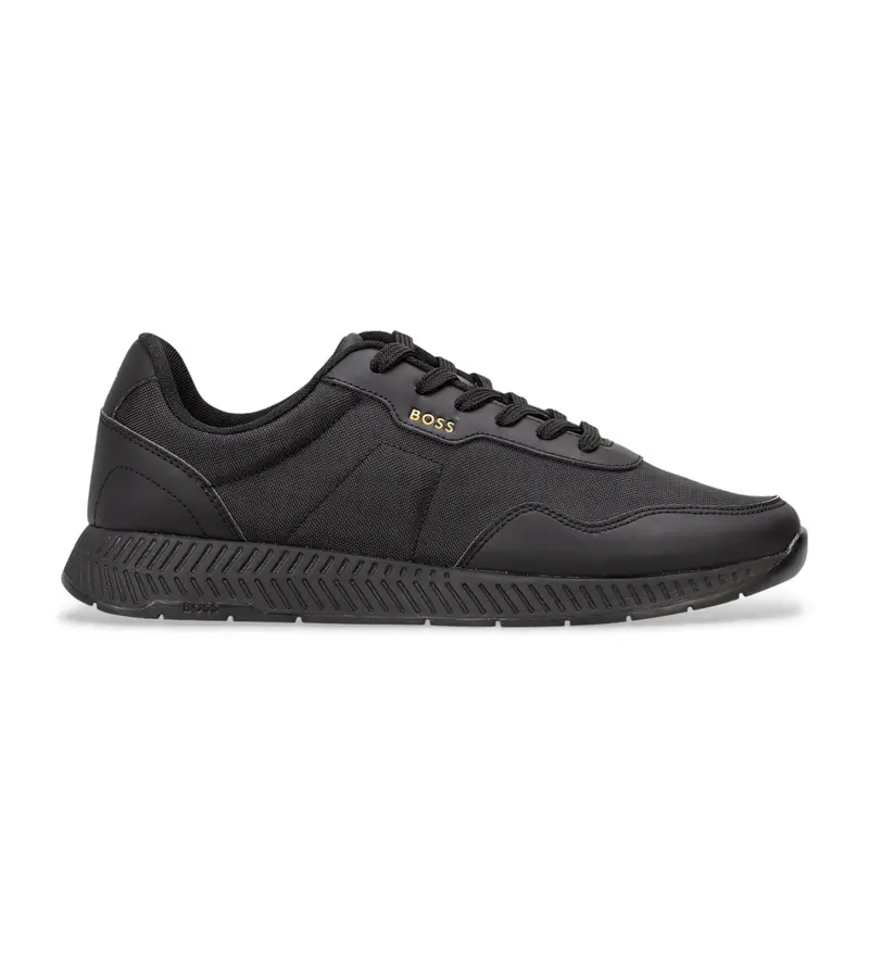 per uomo 50536481 Sneakers nere Titanium Runn (40), Nero, Basso, Stringhe, Sportivo