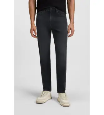 per uomo 50536502 Jeans neri onice (33/32), Nero, Casual, Cotone, Denim