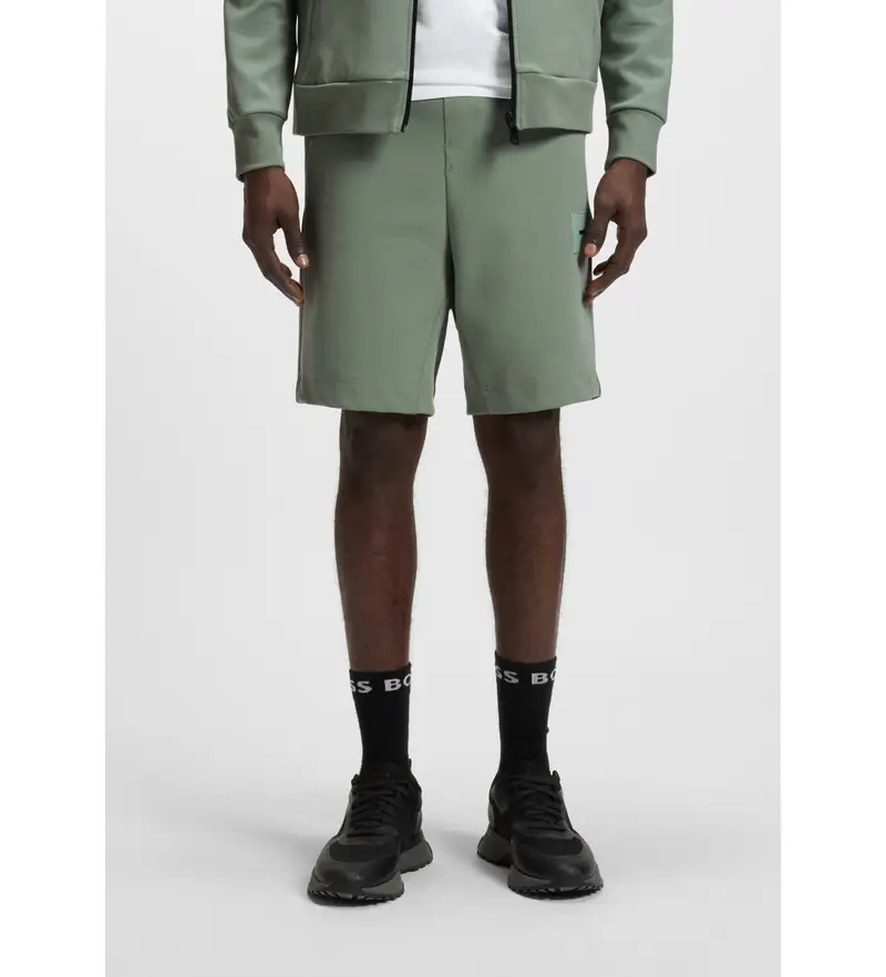 per uomo. 50537199 Pantaloncini a coste Headlo verdi (XL), Casual, Sportivo, Verde, Cotone, Multisport