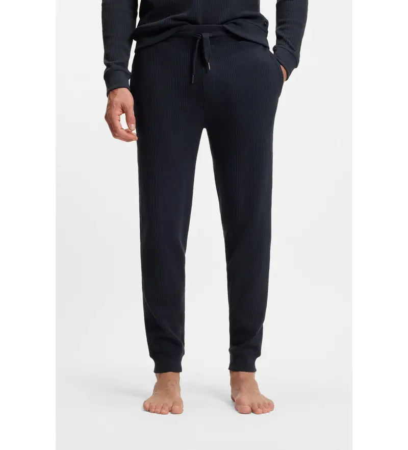 per uomo 50540577 Pantaloni Navy Structure (L), Homewear, Cotone