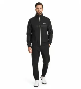 per uomo 50541286 Tuta da ginnastica Black Match (XXL), Nero, Casual, Poliestere