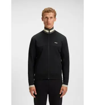 per uomo 50543081 Felpa nera Zone (XS), Nero, Casual, Cotone