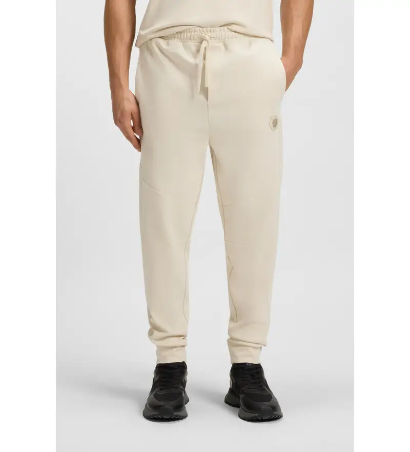 per uomo 50543860 Pantaloni della tuta beige (L), Casual, Cotone