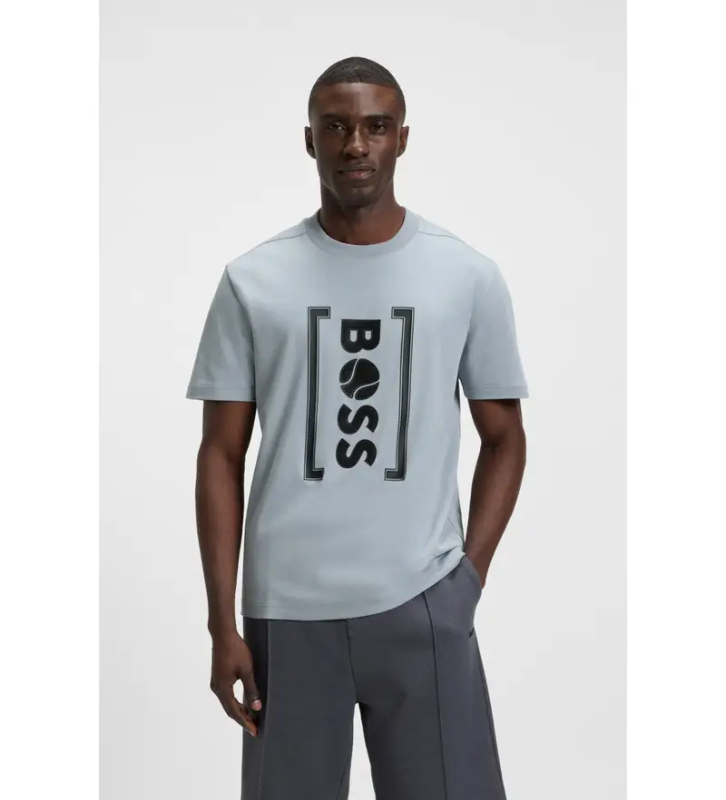 Boss T-shirt Uomo Grigio 4047465