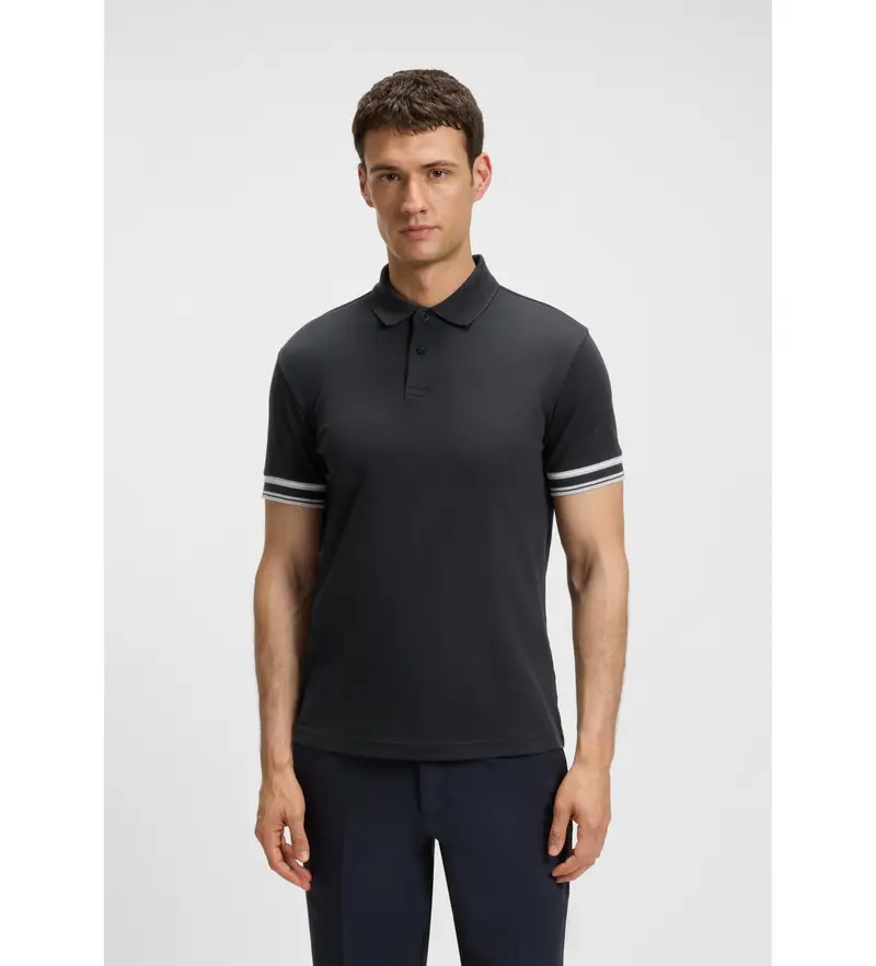Boss Polo Uomo Blu 4054028
