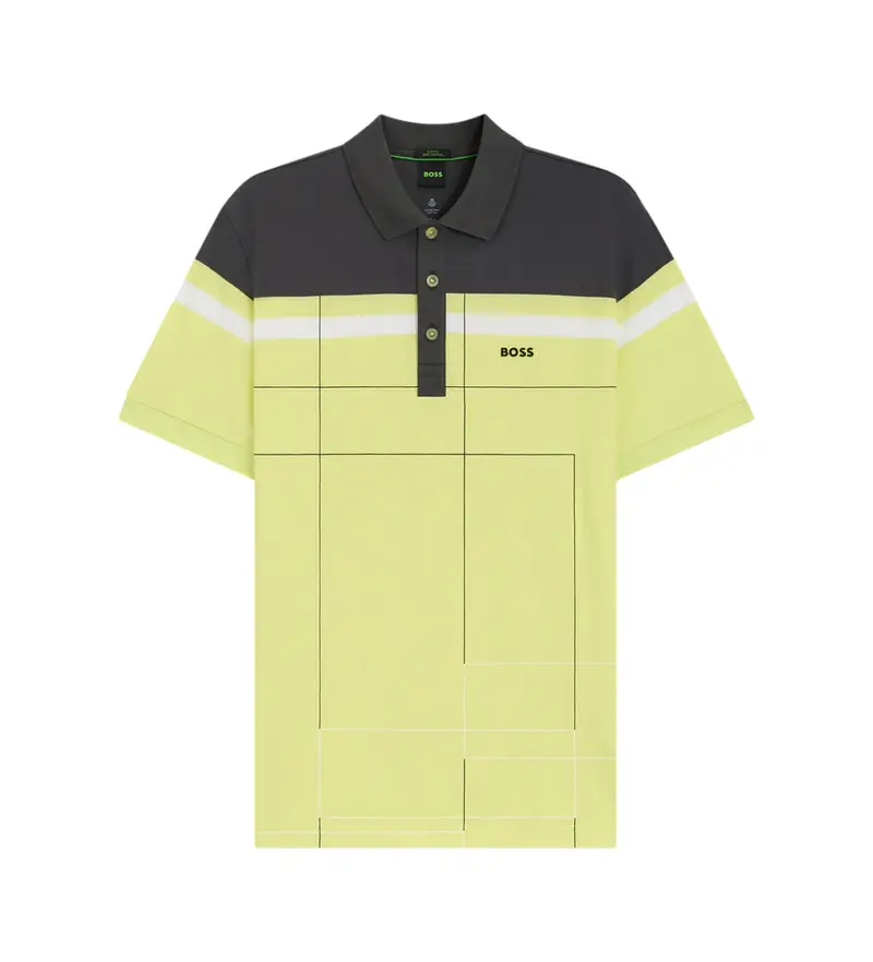 Boss Polo Uomo Giallo 4046662
