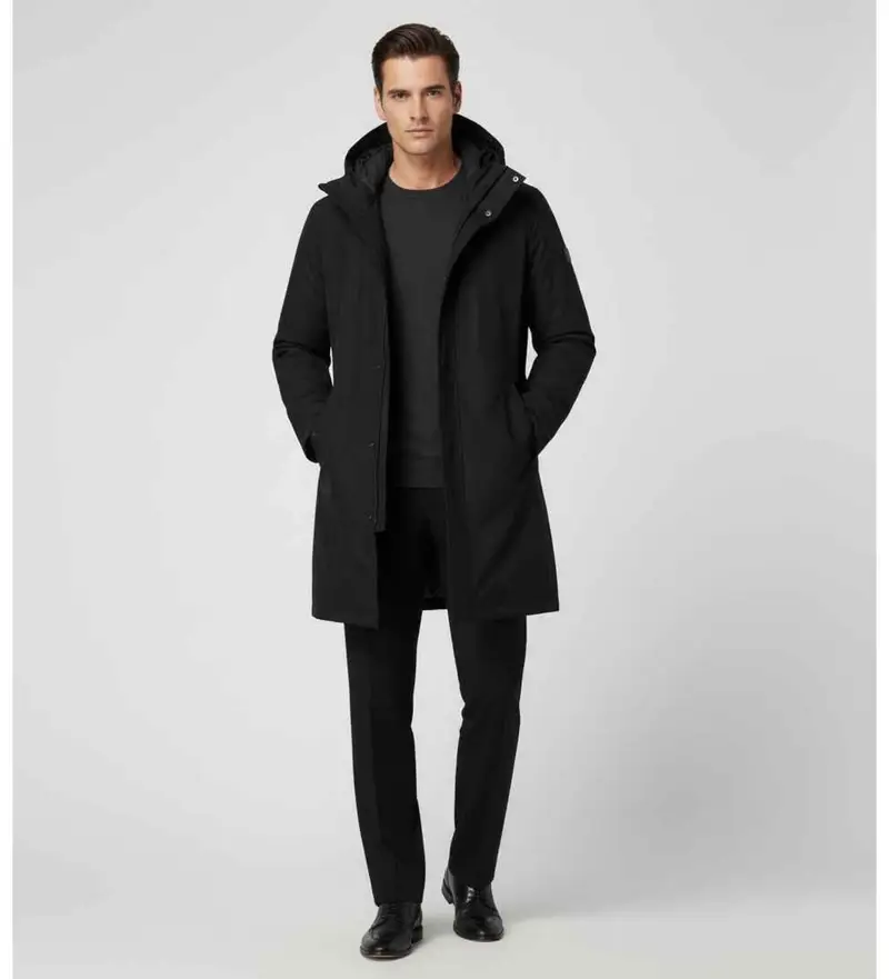 Boss Parka Uomo Nero 3111796