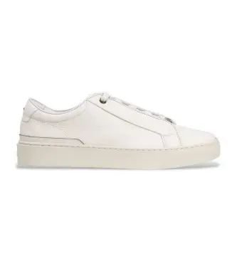 per uomo 50545153 Sneaker Gary Tenn in pelle bianca (41), Bianco, Basso, Stringhe, Casual