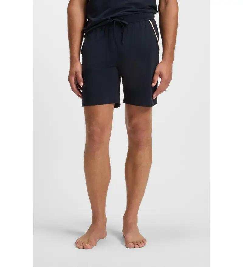 per uomo 50545942 Pantaloncini blu navy unici (S), Casual, Cotone