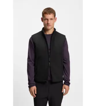 Boss Gilet Uomo Nero 4194336