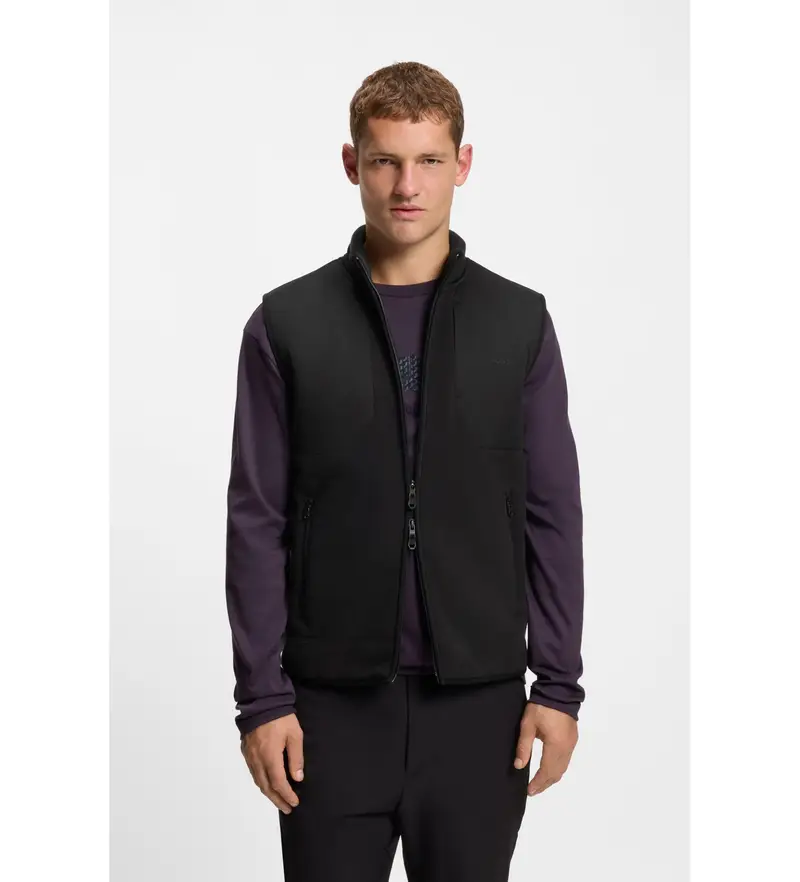 Boss Gilet Uomo Nero 4056700