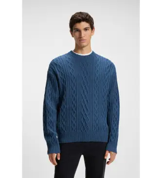 per uomo 50548689 Maglia blu Kableto (S), Casual, Lana