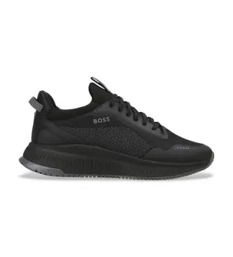 per uomo 50548700 Sneakers nere TTNM Evo Slon (39), Nero, Basso, Stringhe, Casual Pelle