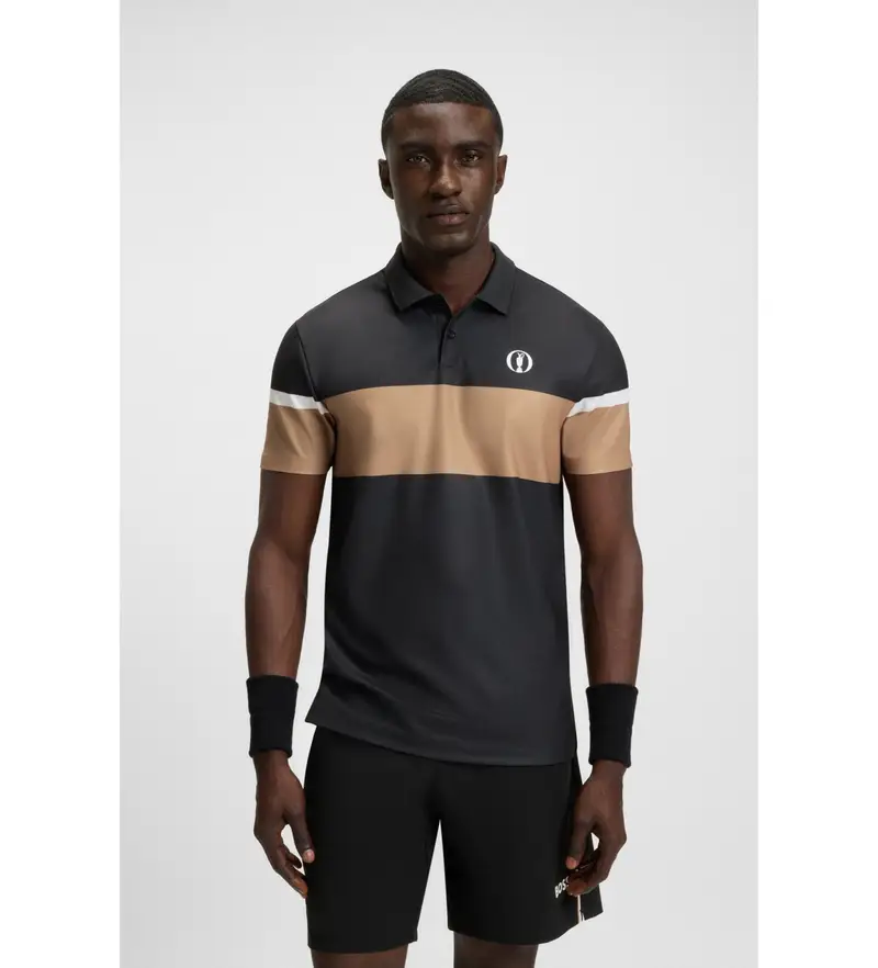 Boss Polo Uomo Nero 2663821