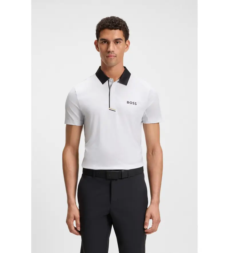 Boss Polo Uomo Bianco 4037892