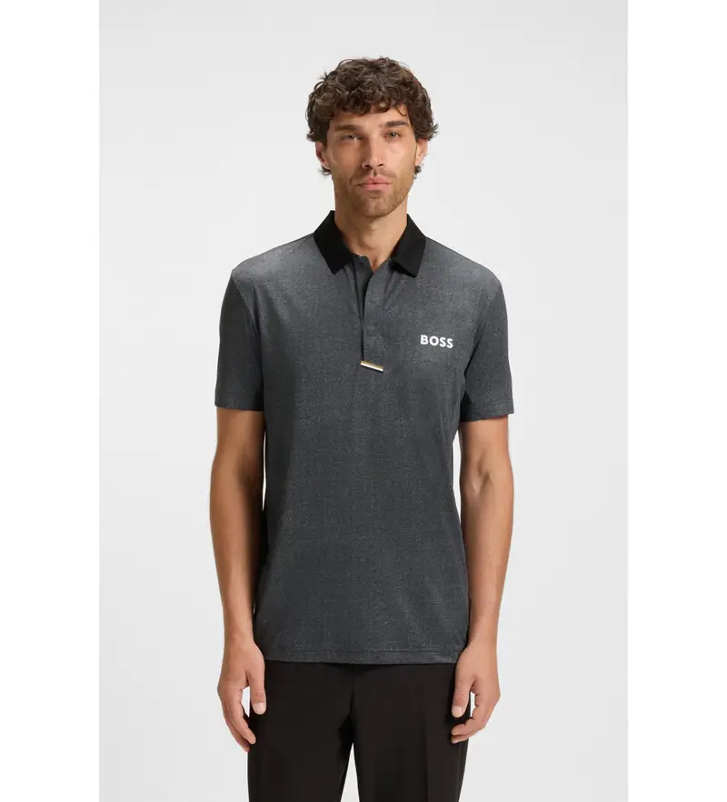 Boss Polo Uomo Nero 4139177