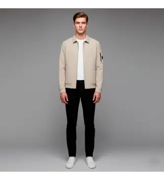 per uomo 50549978 Giacca beige Expedit (L), Casual, Poliestere