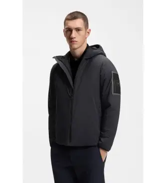 per uomo 50551067 Giacca idrorepellente con orlo regolabile, blu navy (S), Casual, Poliamide