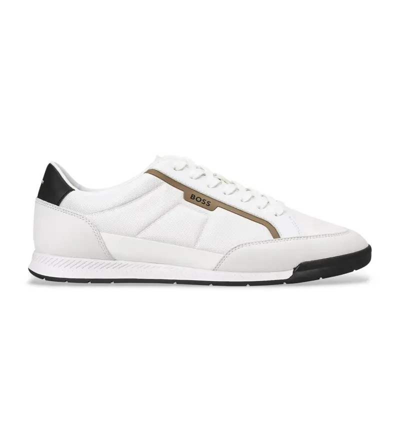 per uomo 50552879 Sneakers Nitan bianche (40), Bianco, Basso, Stringhe, Casual