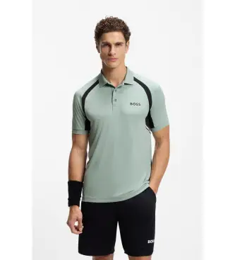 Boss Polo Uomo Verde 4205482