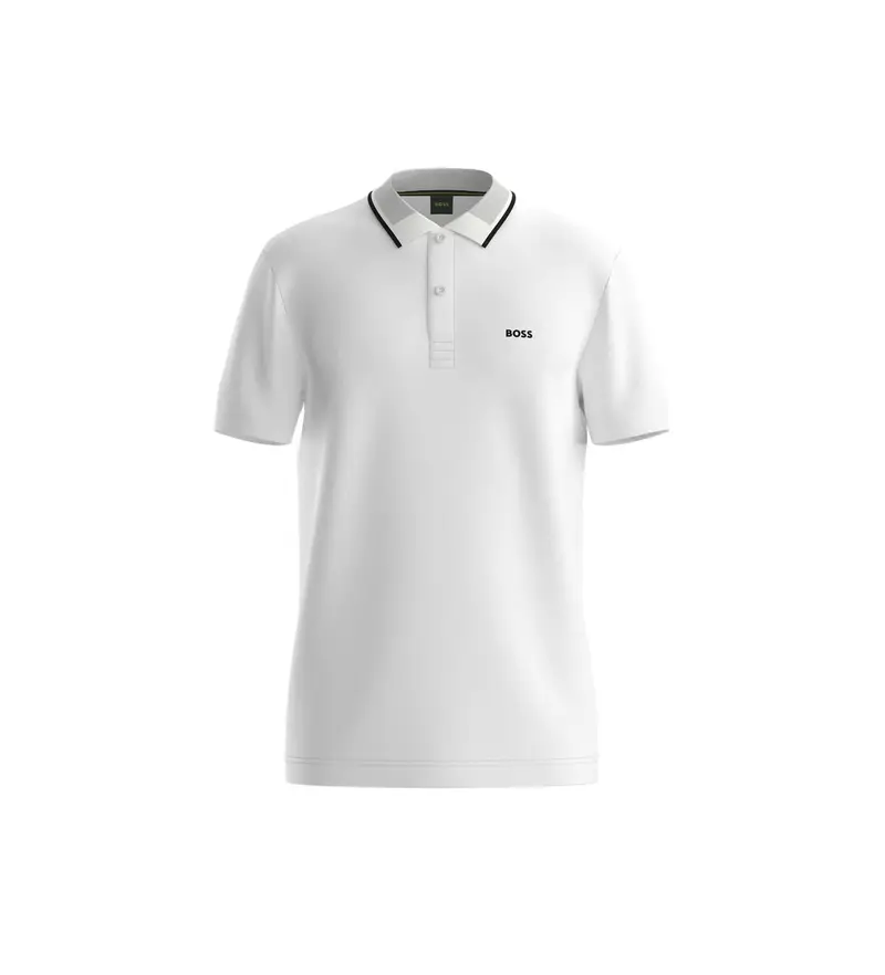 Boss Polo Uomo Bianco 4038161