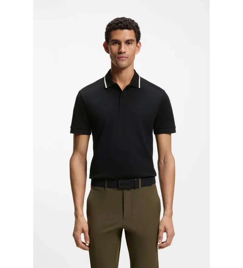 Boss Polo Uomo Nero 4056660