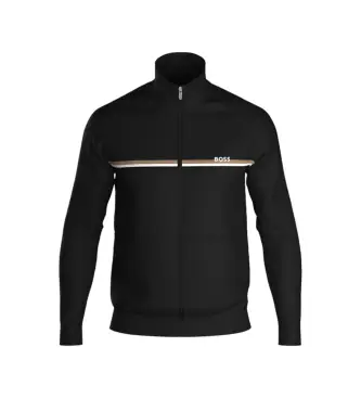 per uomo 50554779 Giacca nera autentica (L), Nero, Homewear, Cotone