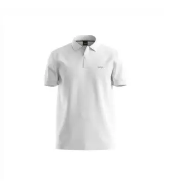per uomo 50555153 Polo Pio 2 bianco (L), Casual, Cotone, Manica corta