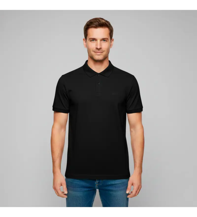 Boss Polo Uomo Nero 4056661