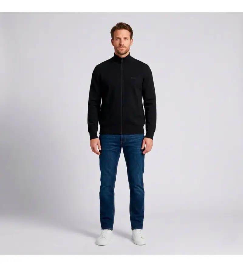 per uomo 50555496 Felpa nera Skaz (L), Nero, Casual, Cotone