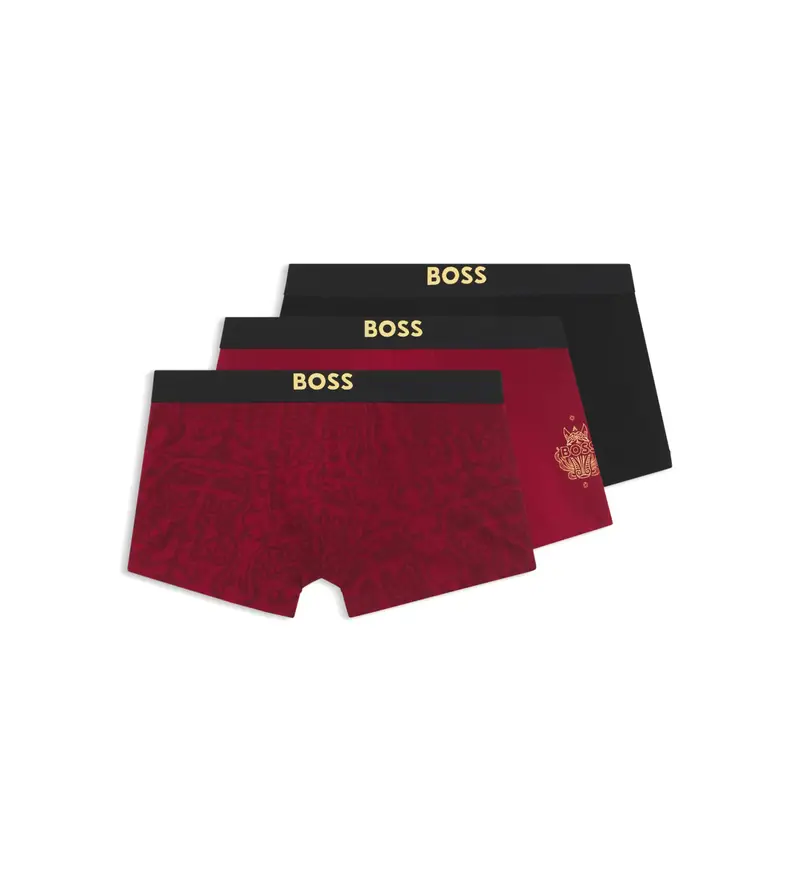 Boss Boxer Uomo Rosso 4056683