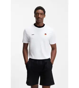 per uomo 50562134 Maglietta bianca Lux (L), Bianco, Casual, Cotone, Manica corta