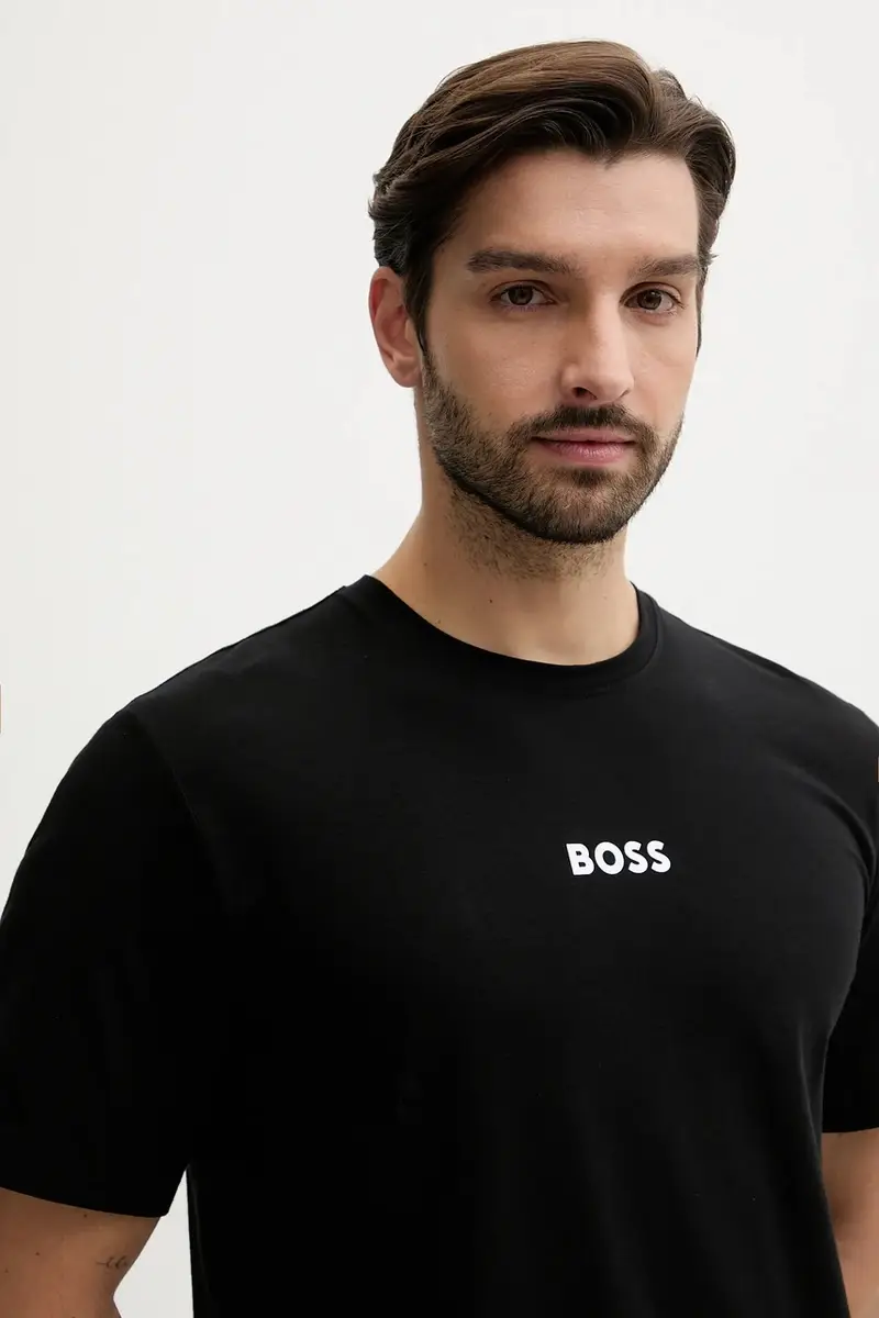 pigiama Easy Long Set TShirt uomo colore nero 50535875 miniatura 5