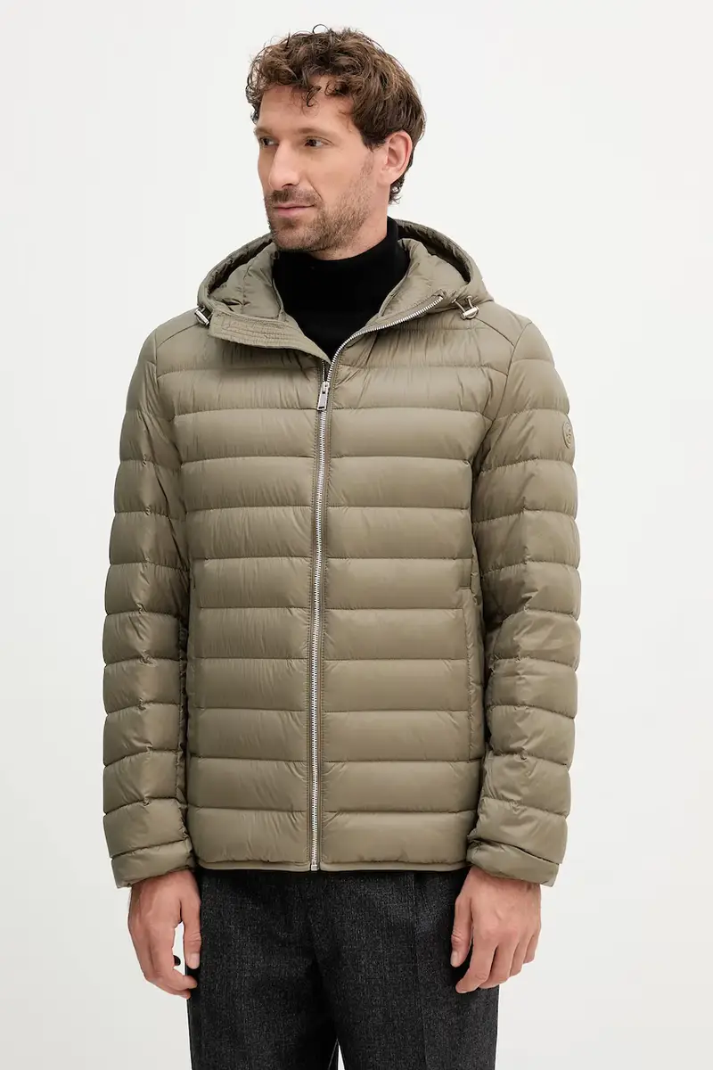 piumino colore blu navy 50540450 Verde