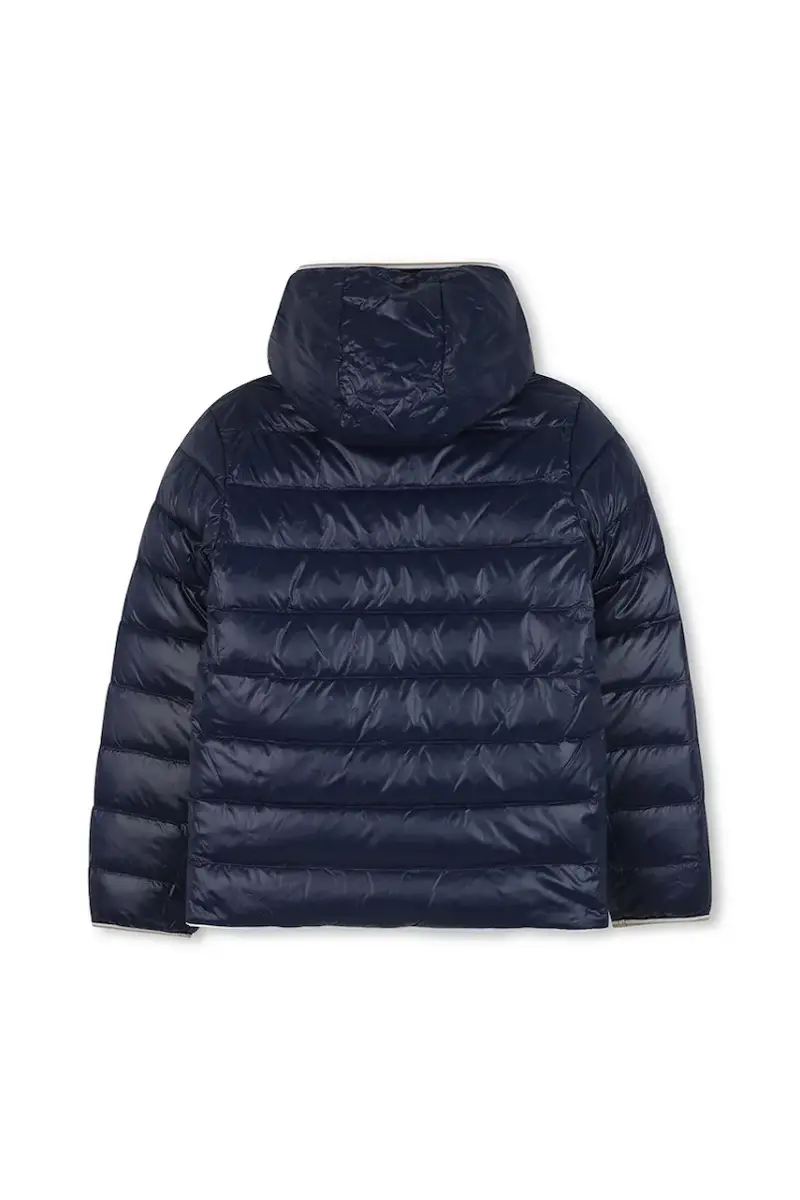 piumino double face bambino/a colore blu J52398 miniatura 4