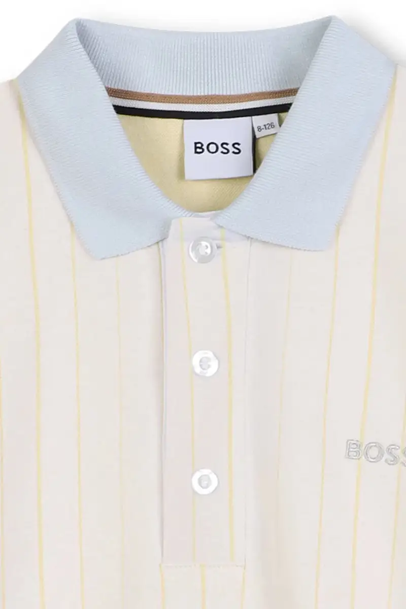 polo bambino colore bianco J52336 miniatura 3