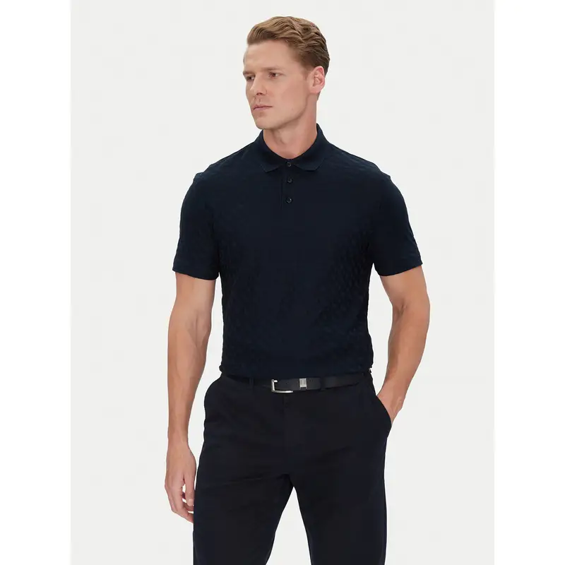 Boss Polo Blu 3222554