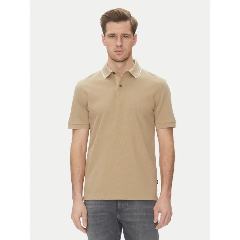 Boss Polo Beige 3222543