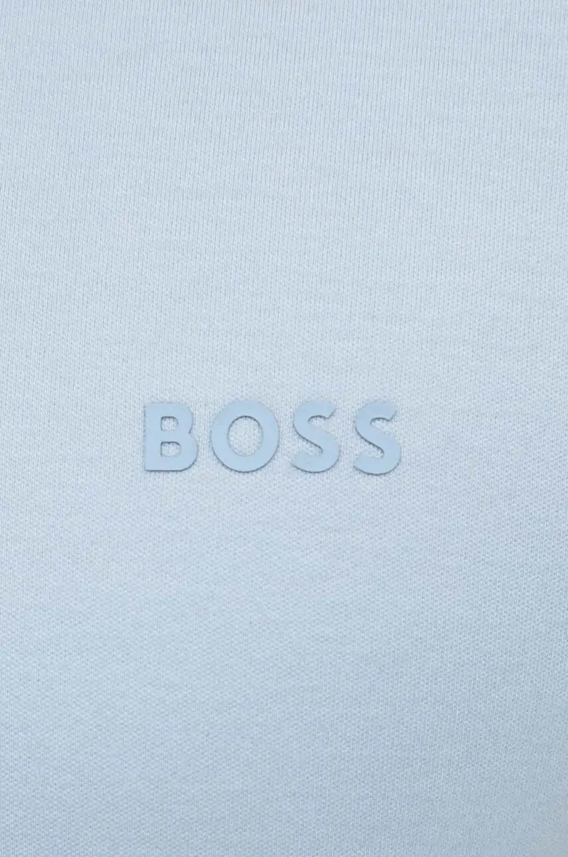 polo in cotone colore blu 50469360 miniatura 5